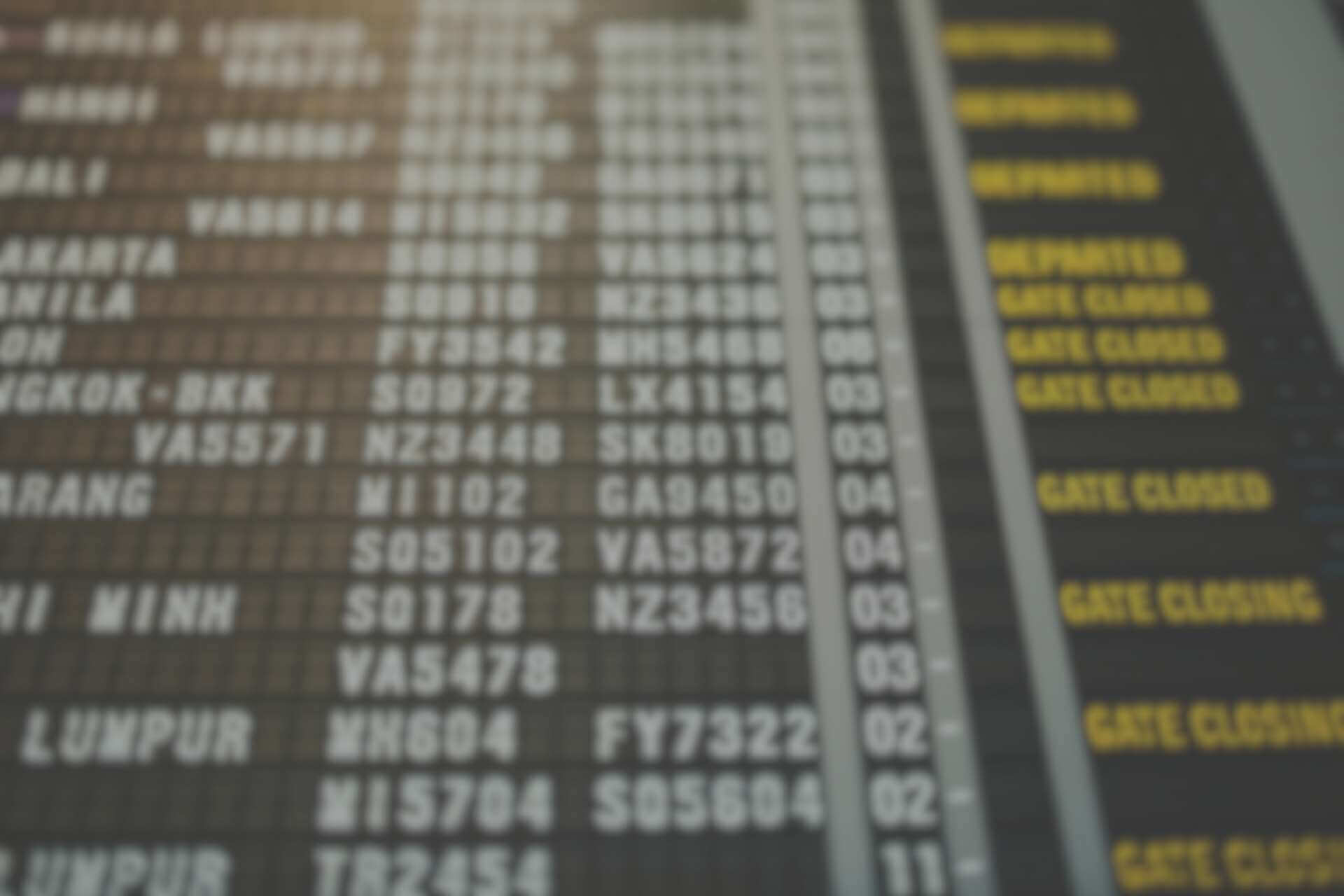 Barbados Airport Departures